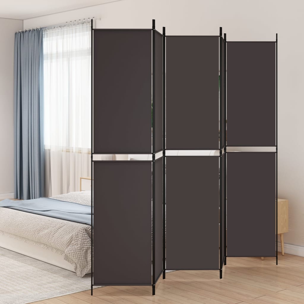 6-Panel Room Divider Fabric