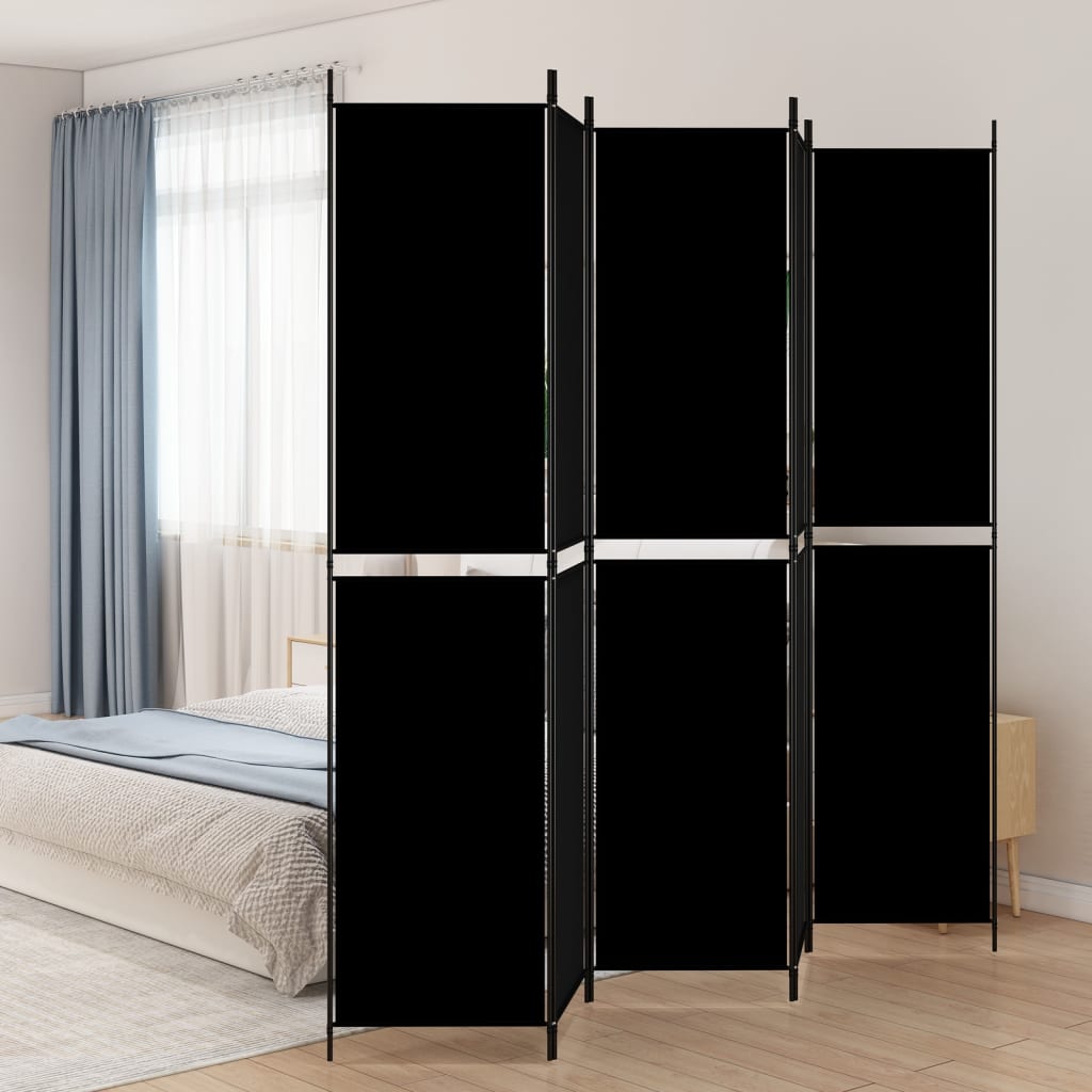 6-Panel Room Divider Fabric