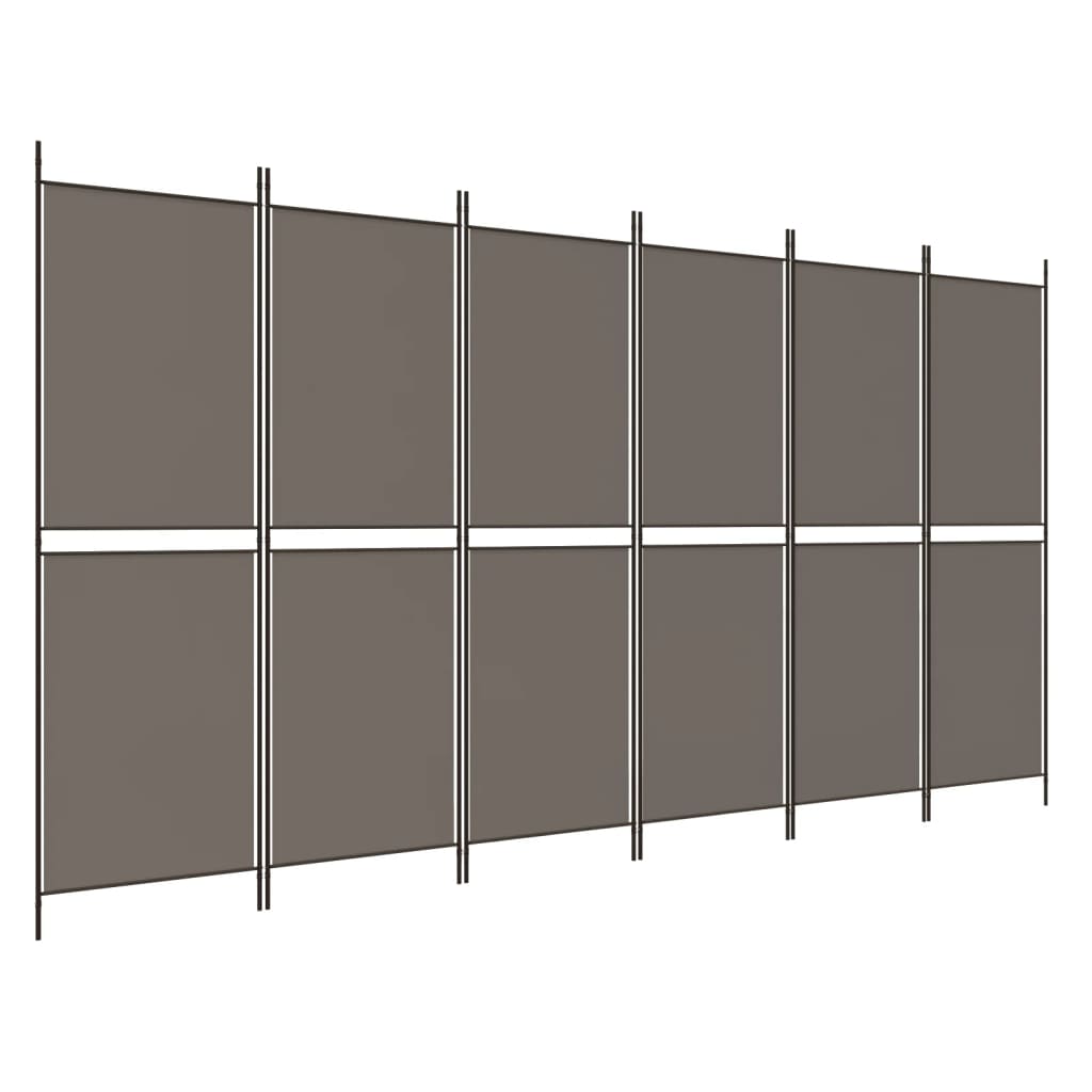 6-Panel Room Divider Fabric