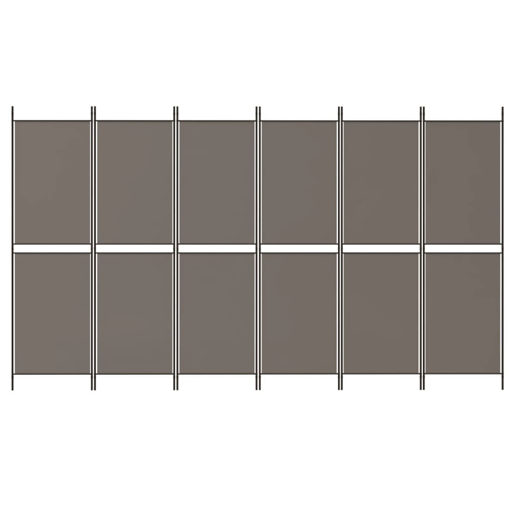 6-Panel Room Divider Fabric