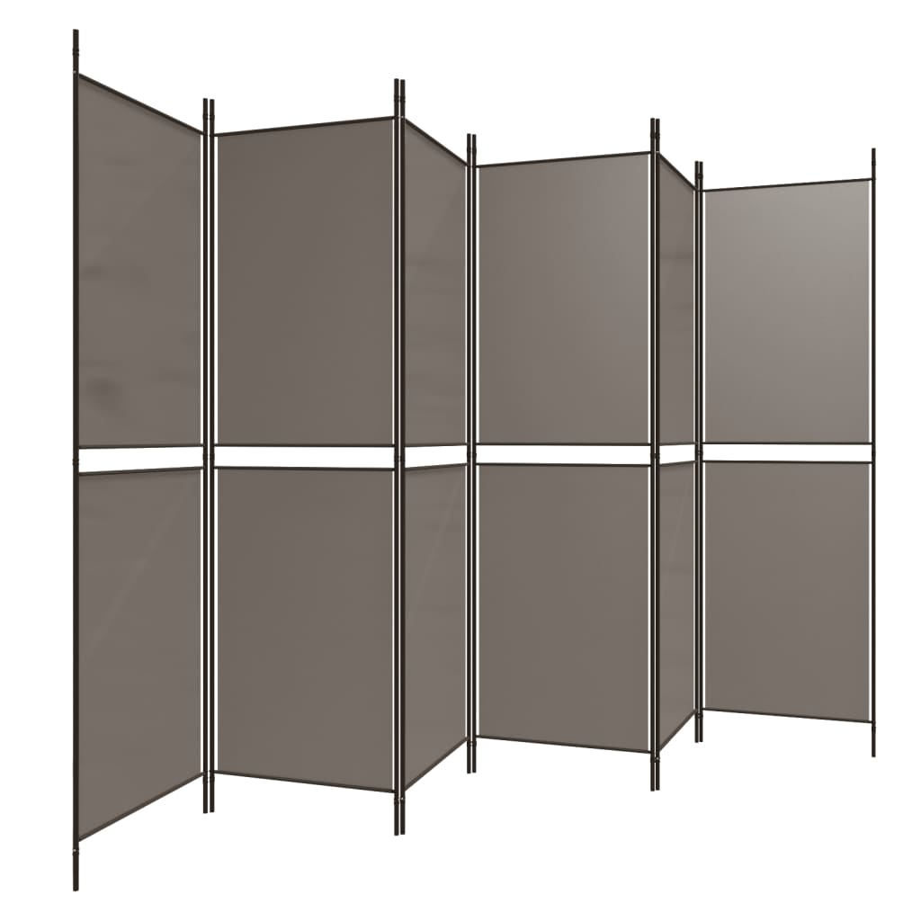 6-Panel Room Divider Fabric