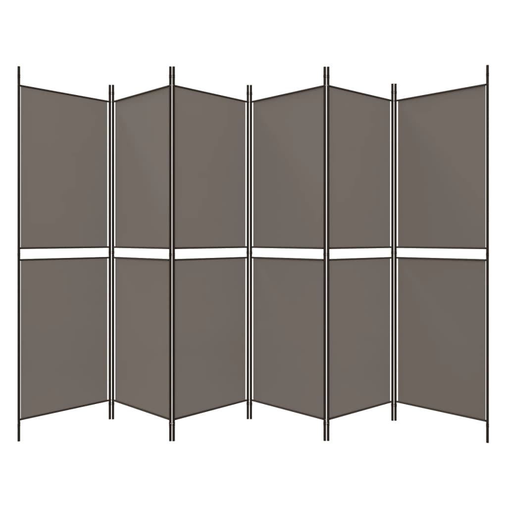 6-Panel Room Divider Fabric
