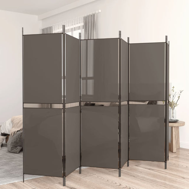 6-Panel Room Divider Fabric