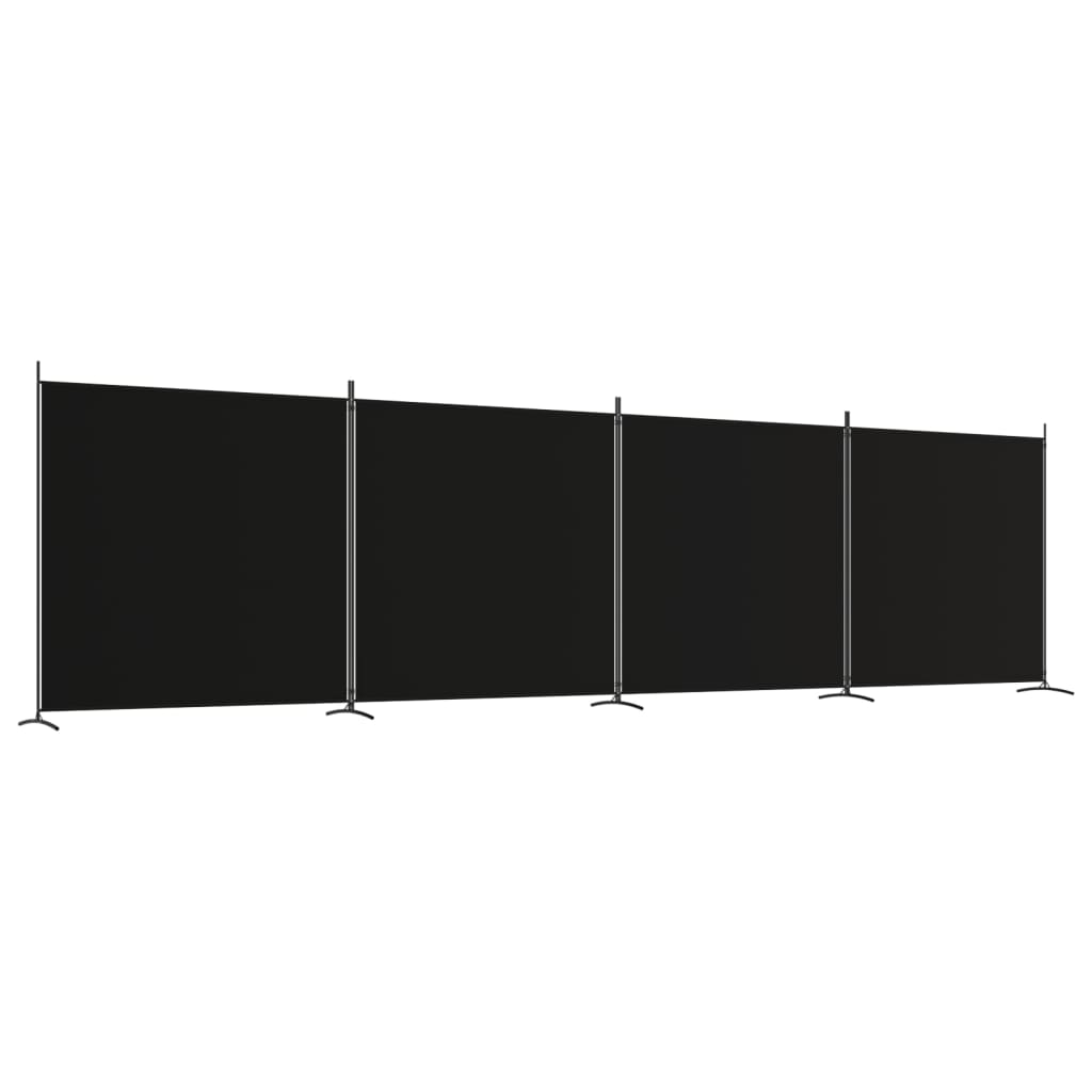 4-Panel Room Divider Fabric
