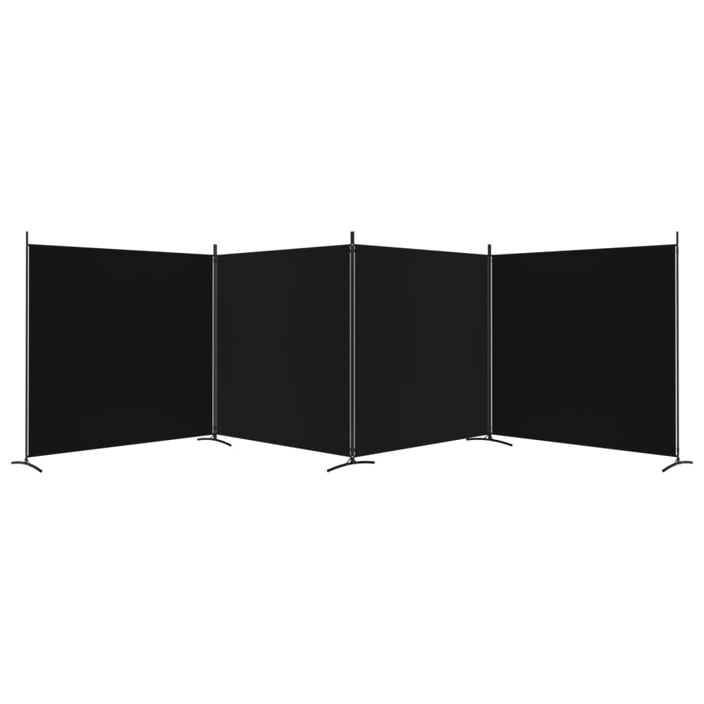 4-Panel Room Divider Fabric