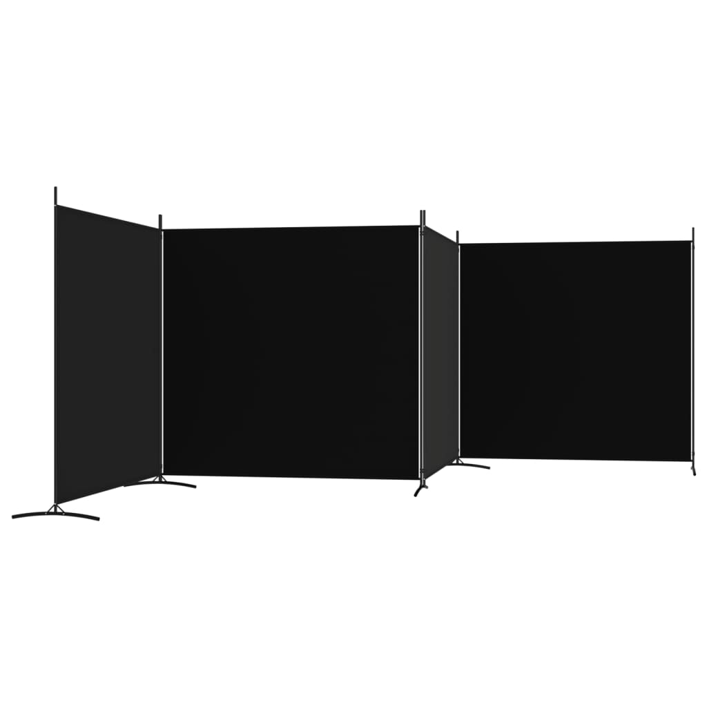 4-Panel Room Divider Fabric