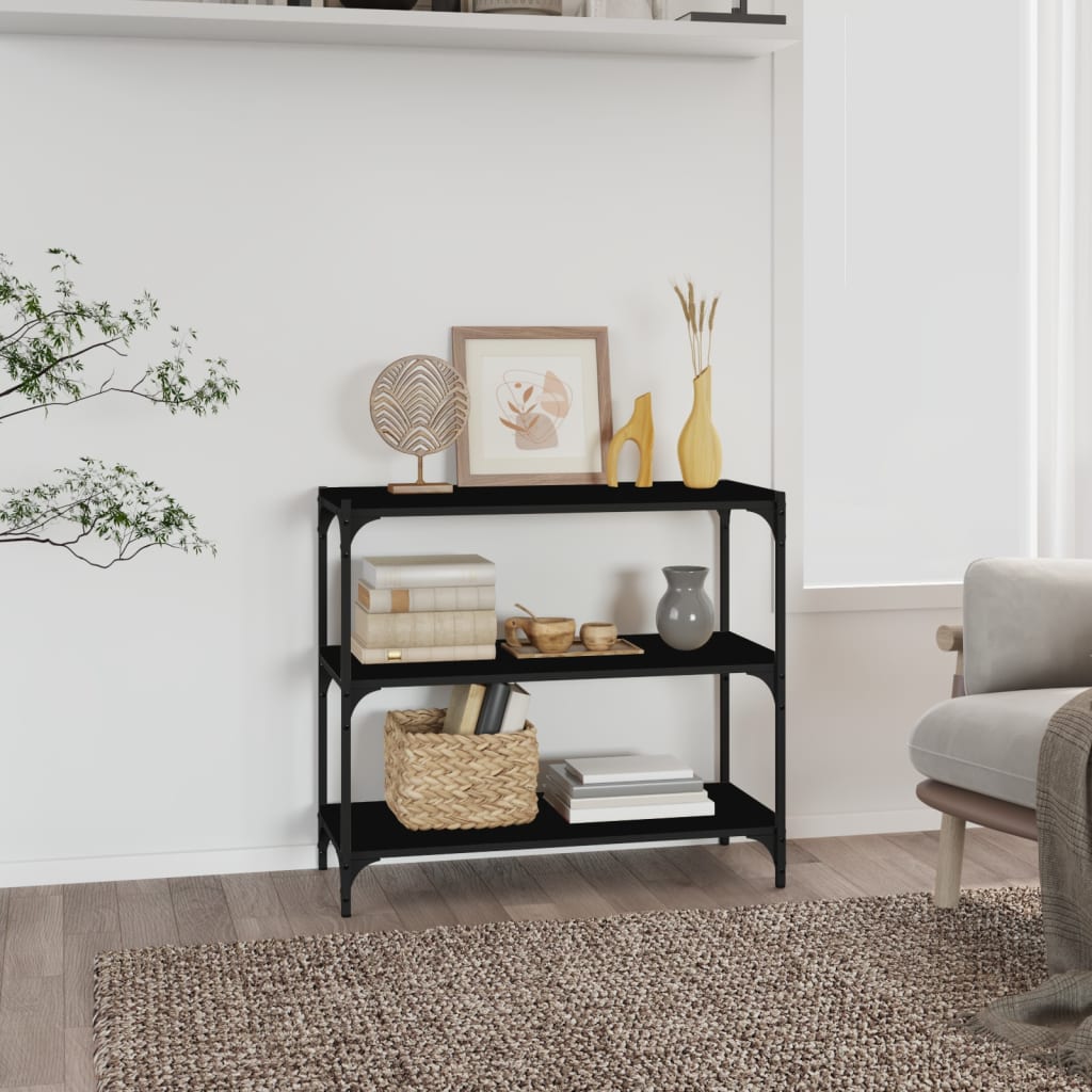 Book Cabinet 40X33X Engineered Wood And Steel