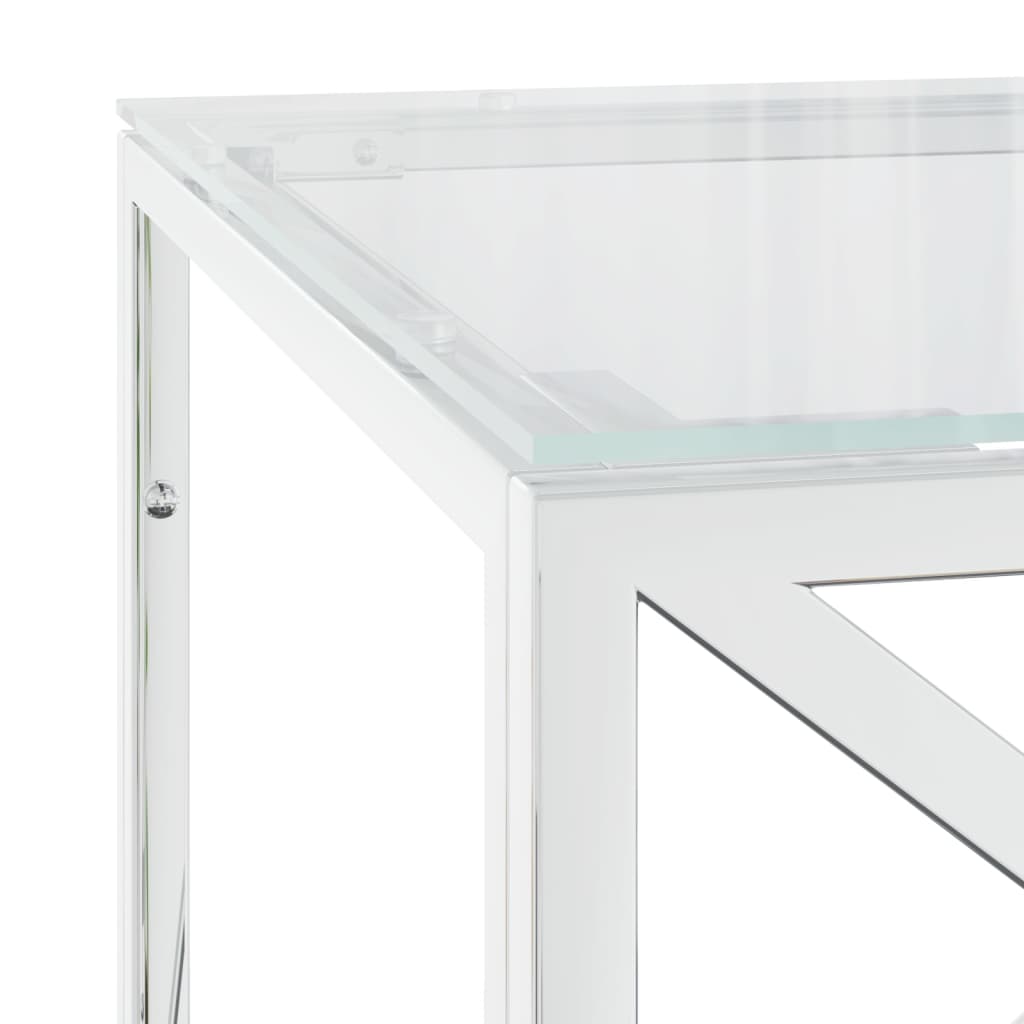 Coffee Table 110X45X45 Cm Stainless Steel And