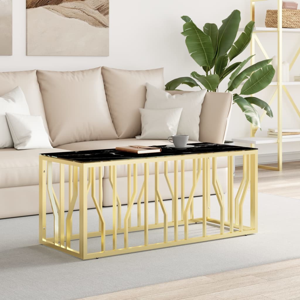 Coffee Table 110X45X45 Cm Stainless Steel And