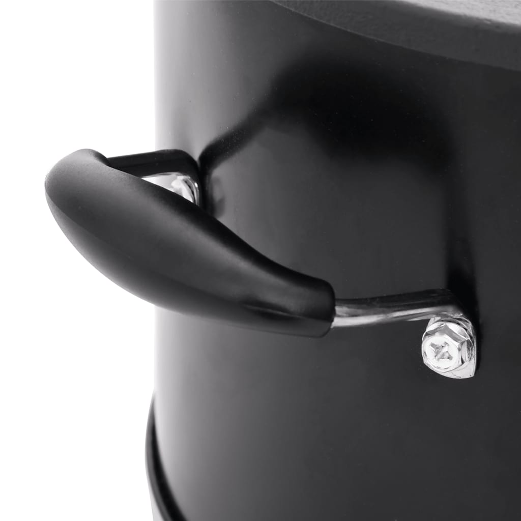 Camping Wood Stove Black 36X26X22.5 Cm Metal