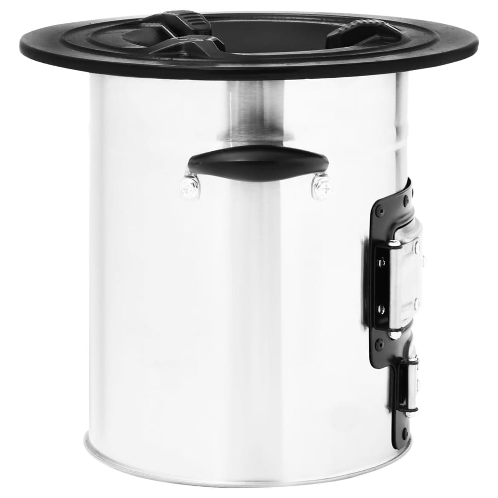 Camping Wood Stove 51.5X35X30.5 Cm Stainless Steel