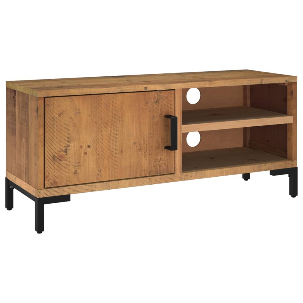 Tv Cabinet Solid Pinewood