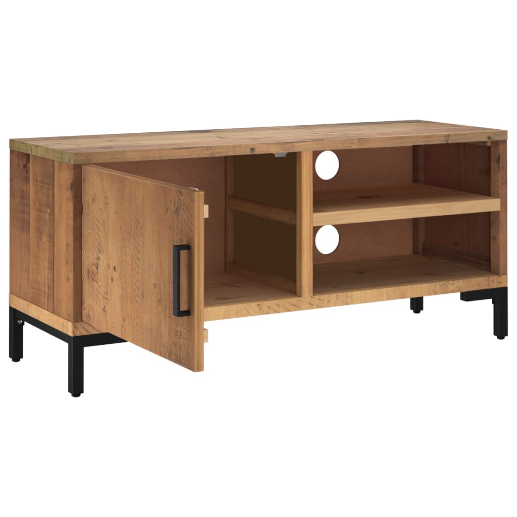 Tv Cabinet Solid Pinewood