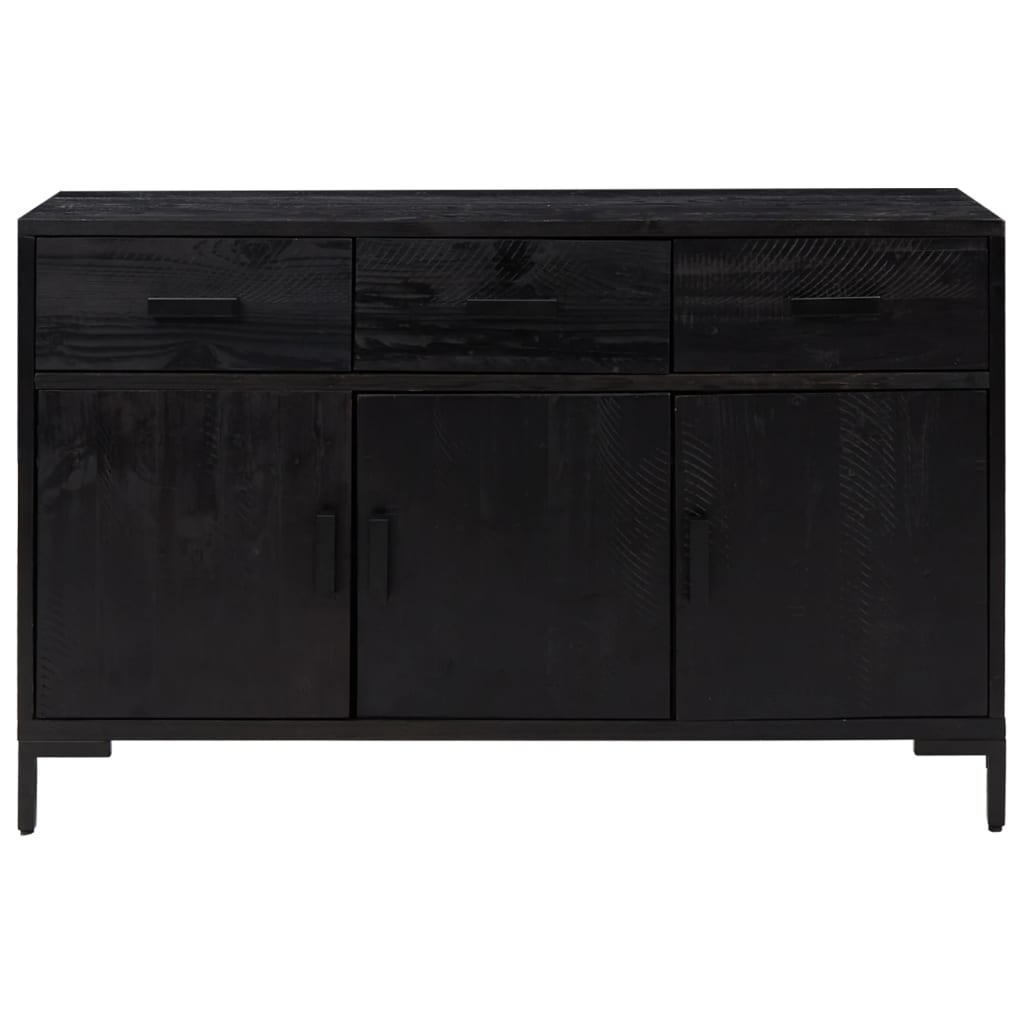 Sideboard 110X35X70 Cm Solid Pinewood