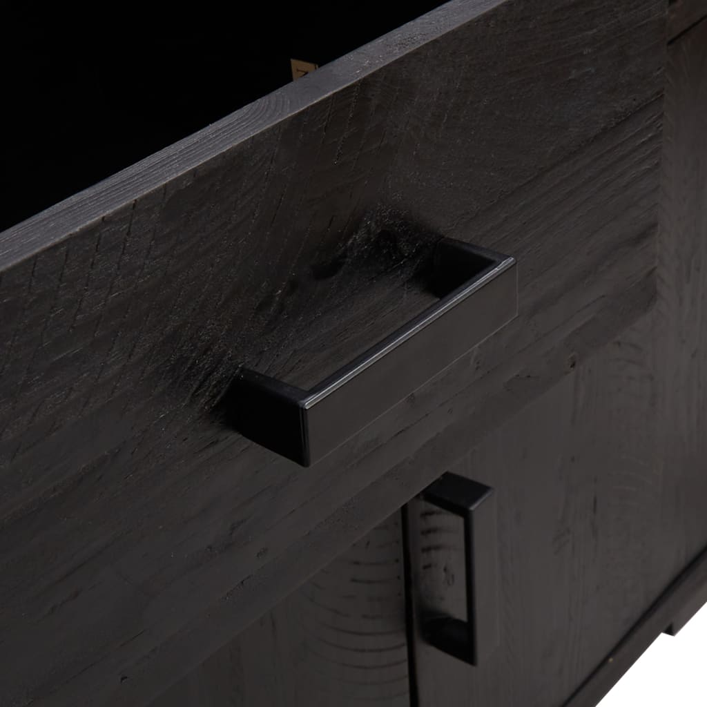 Sideboard 110X35X70 Cm Solid Pinewood