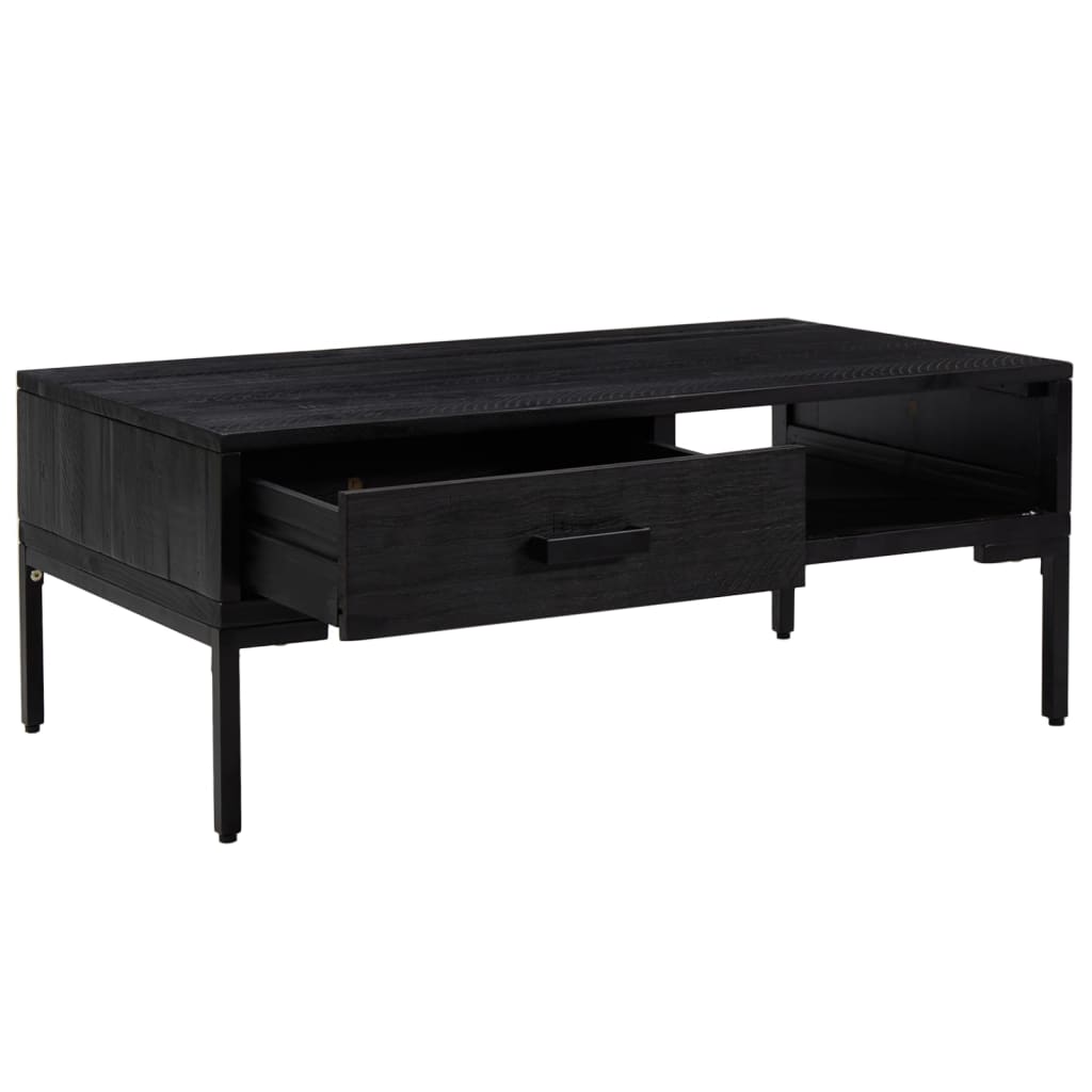 Coffee Table 90X50X35 Cm Solid Pinewood