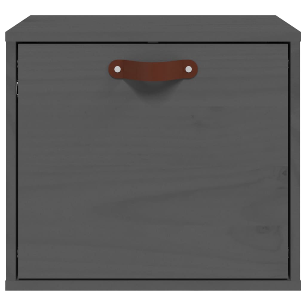 Wall Cabinet 40X30X35 Cm Solid Wood Pine