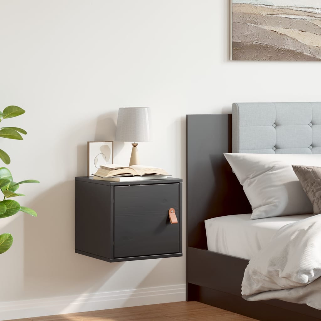 Wall Cabinet 31.5X30X30 Cm Solid Wood Pine