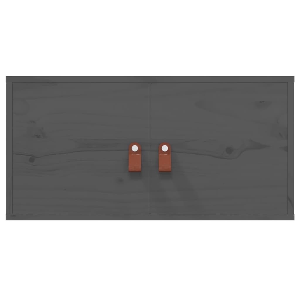 Wall Cabinet 60X30X30 Cm Solid Wood Pine