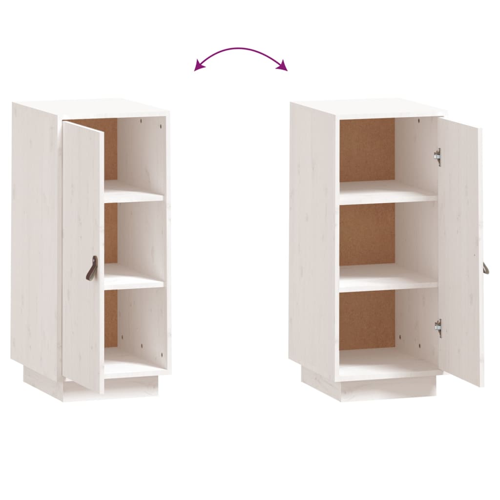 Sideboard 34X40X75 Cm Solid Wood Pine