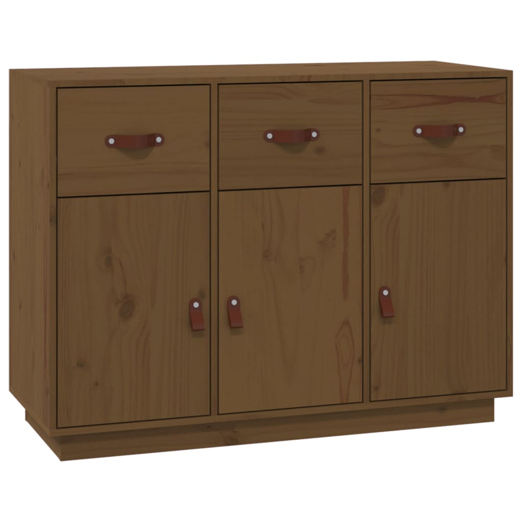 Sideboard 100X40X75 Cm Solid Wood Pine
