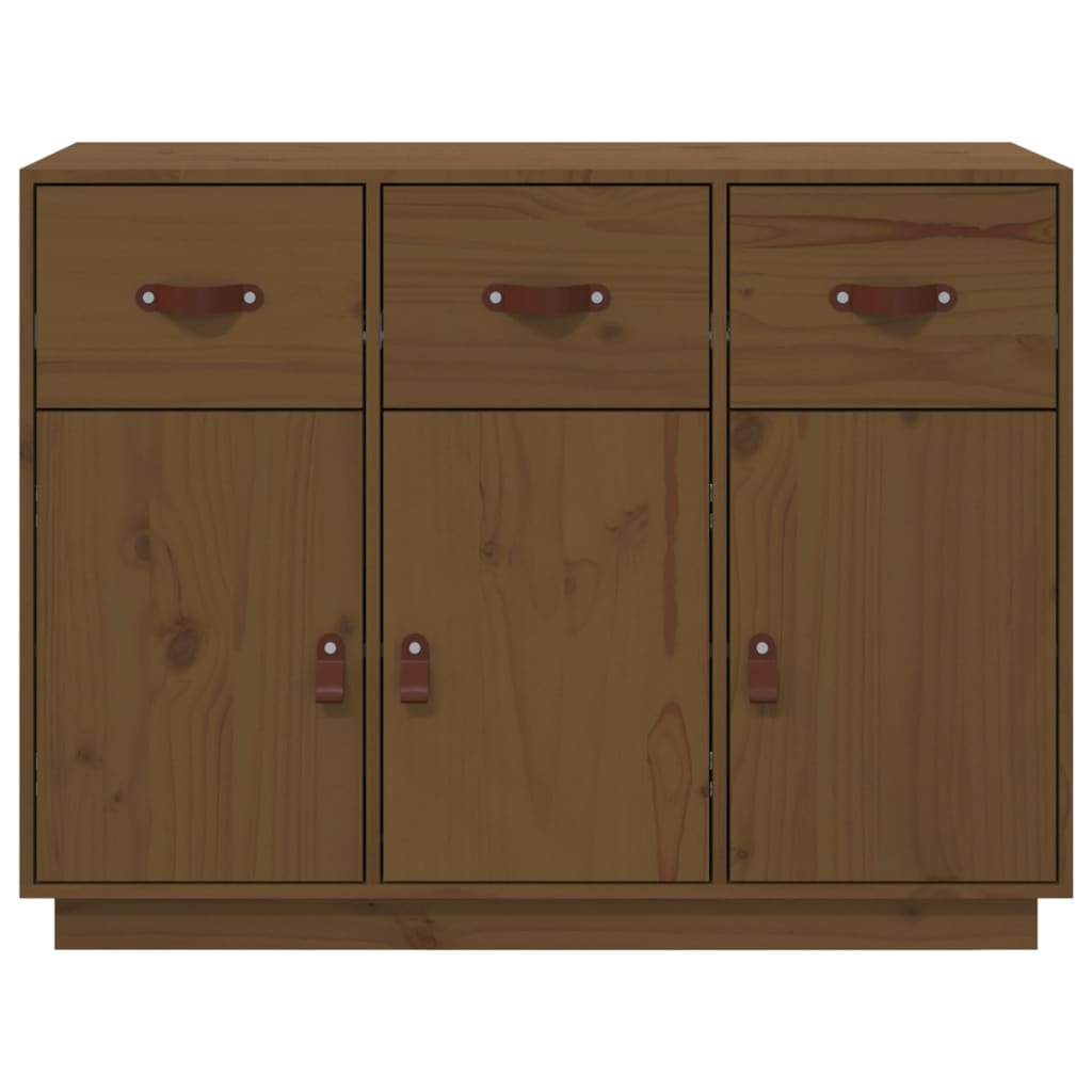 Sideboard 100X40X75 Cm Solid Wood Pine