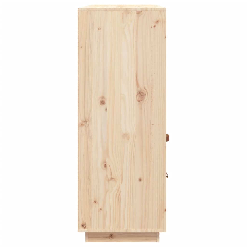 Highboard 100X40X108.5 Cm Solid Wood Pine