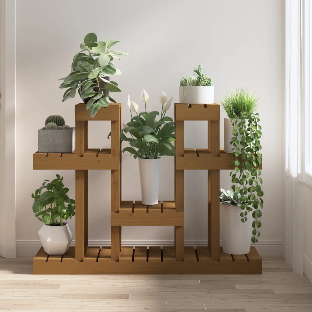 Plant Stand Solid Wood Pine