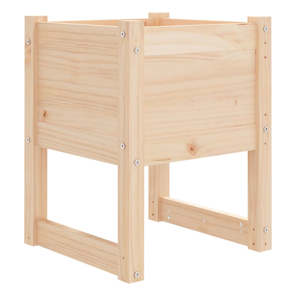 Planters 2 Pcs Solid Wood Pine