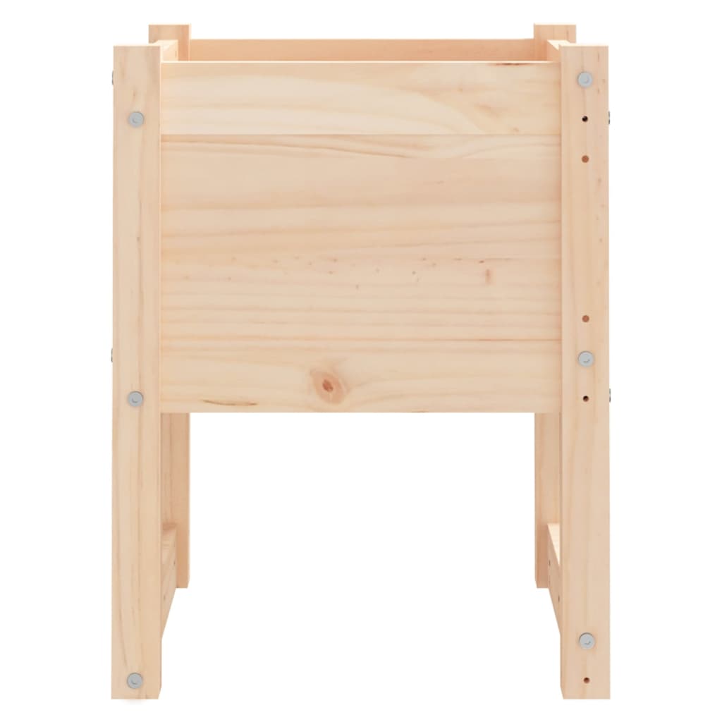 Planters 2 Pcs Solid Wood Pine