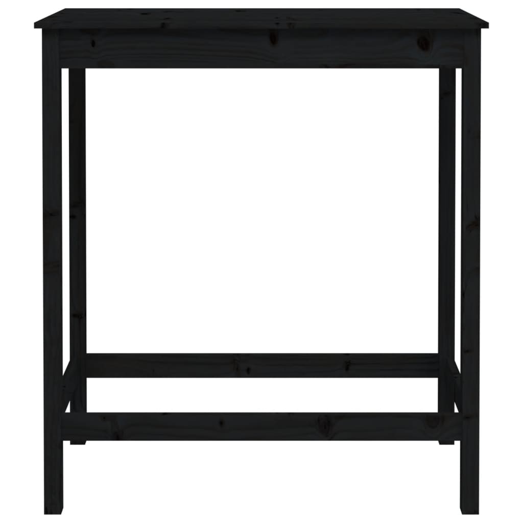 5 Piece Bar Set Solid Wood Pine