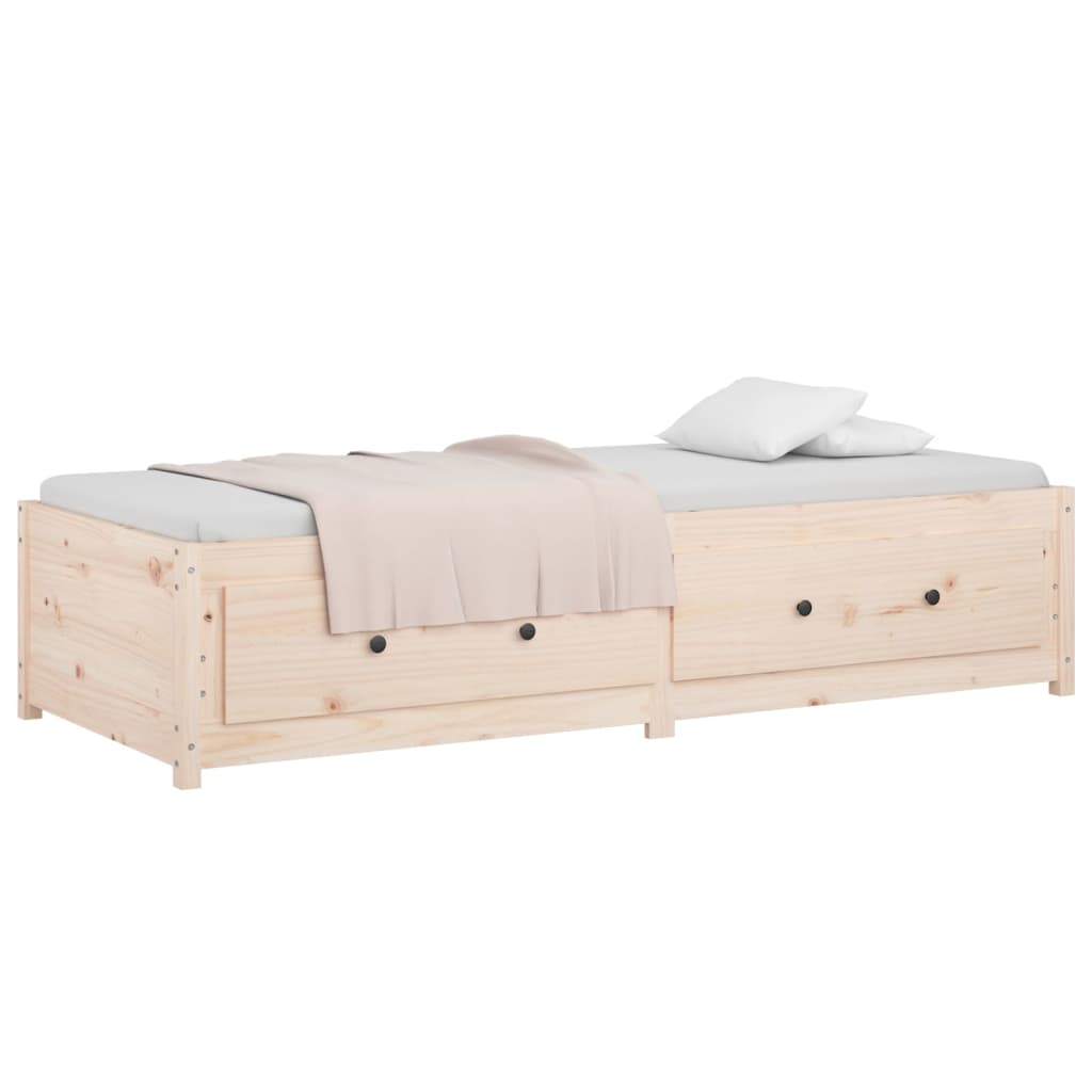 Day Bed Without Mattress Single Single Solid Wood Pine