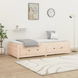 Day Bed Without Mattress Single Single Solid Wood Pine