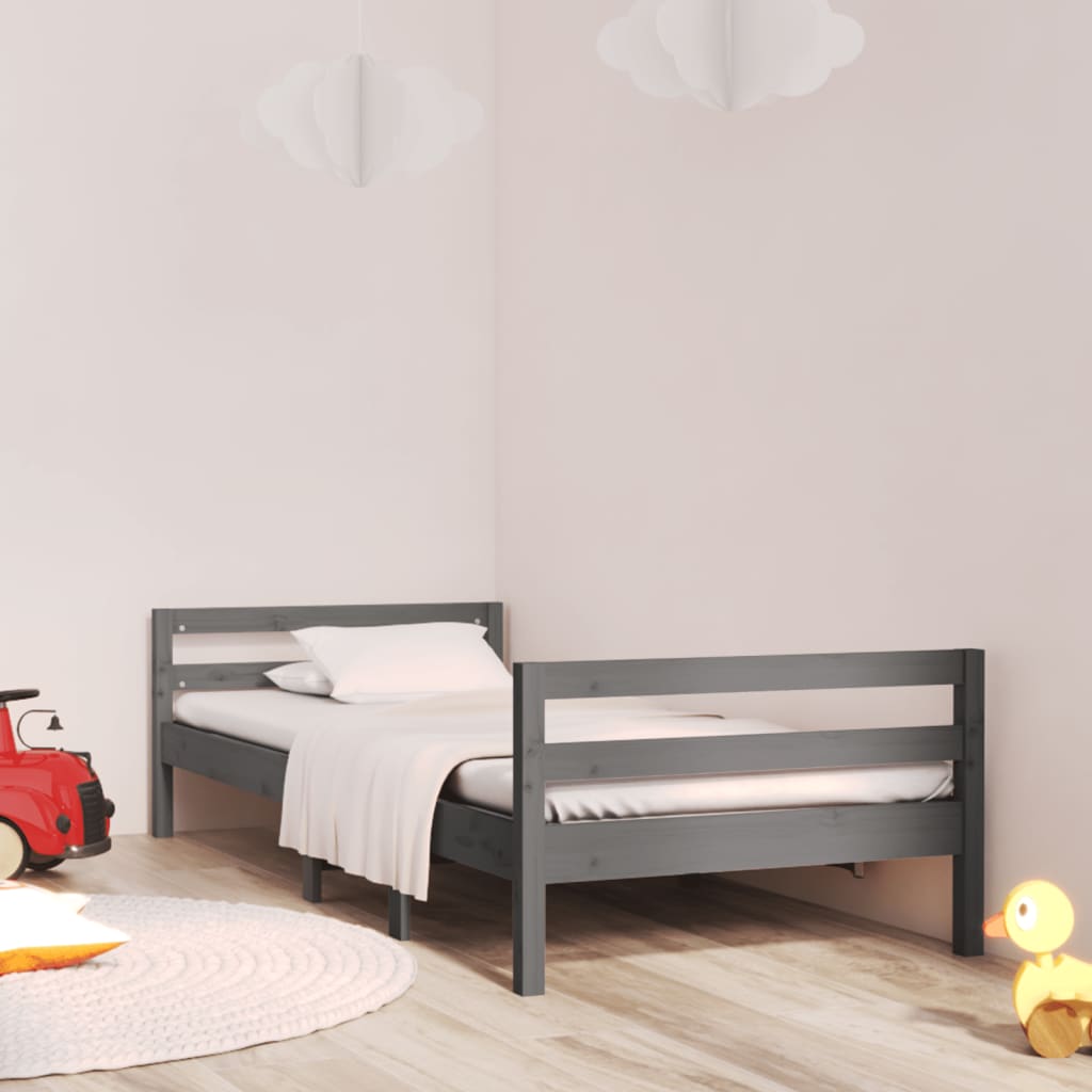 Bed Frame Without Mattress Solid Wood Pine