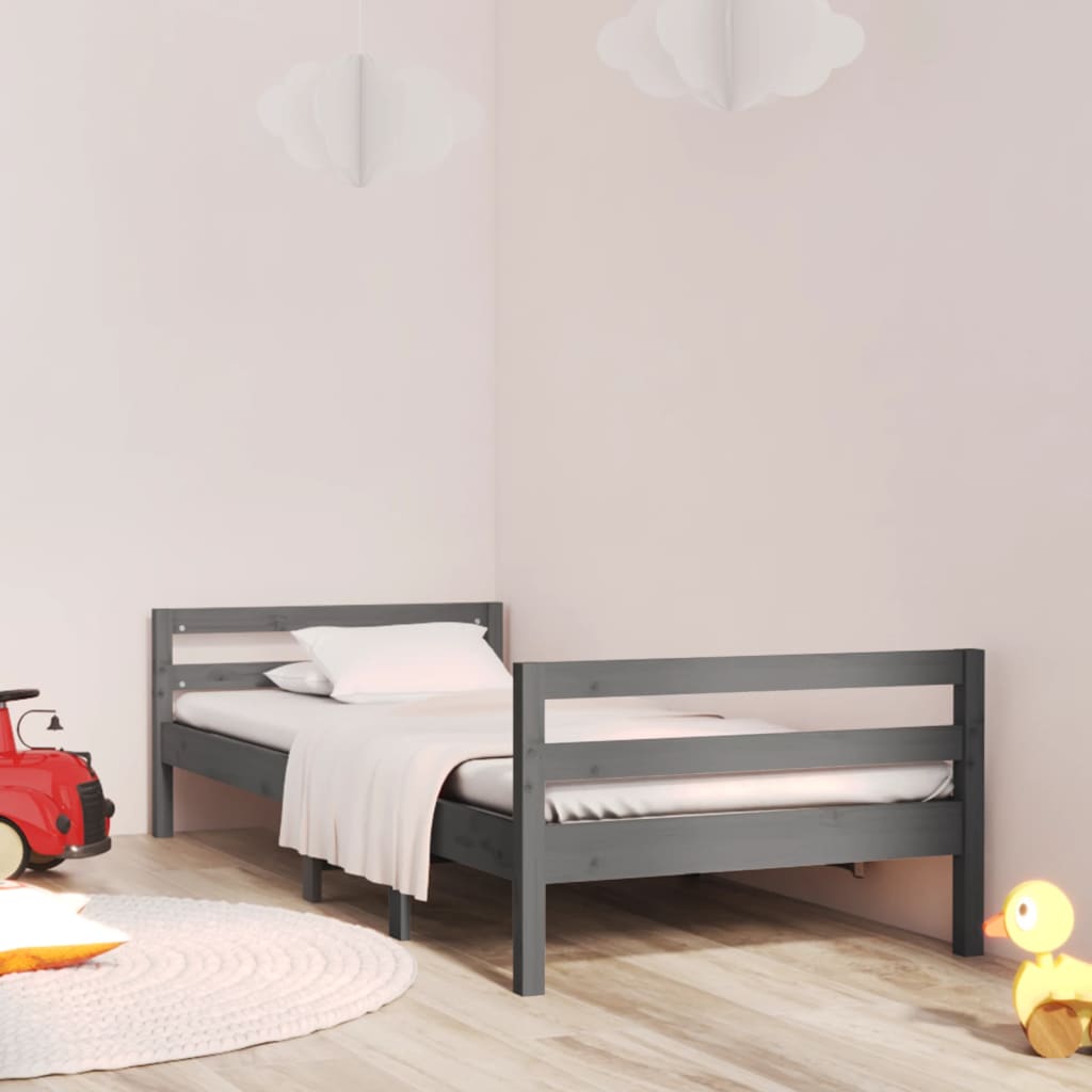 Bed Frame Without Mattress Solid Wood Pine
