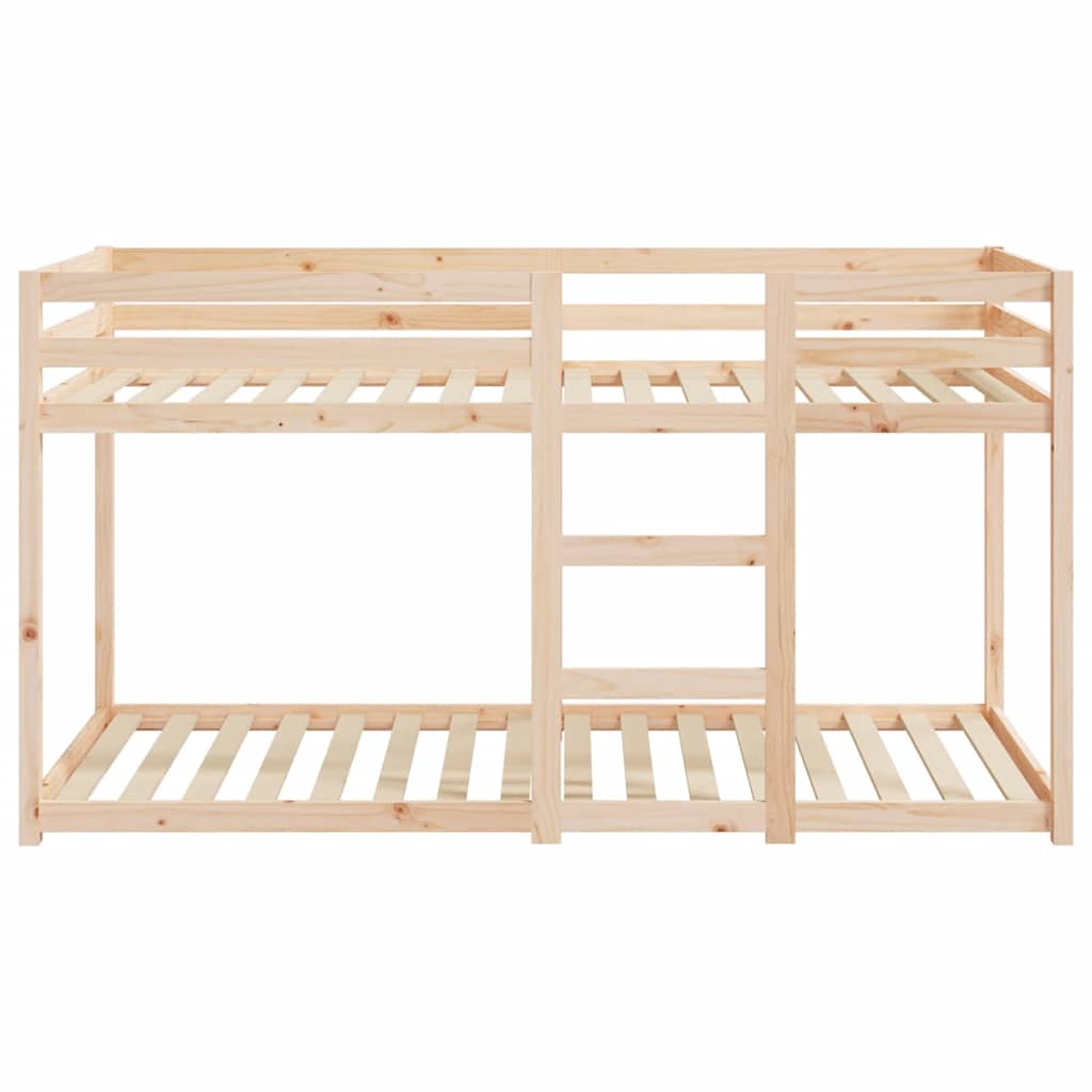 Bunk Bed Without Mattress Solid Wood Pine