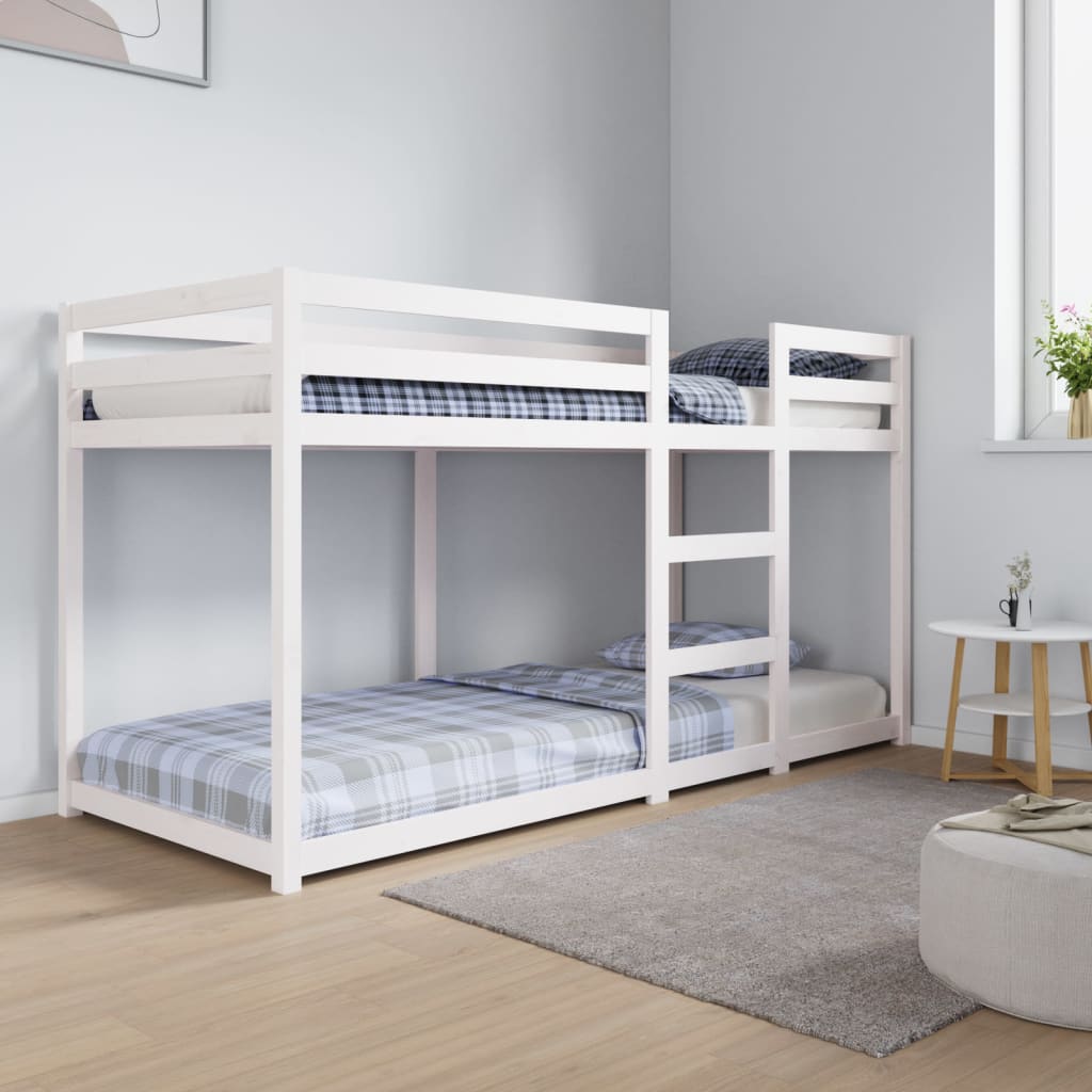 Bunk Bed Without Mattress Solid Wood Pine