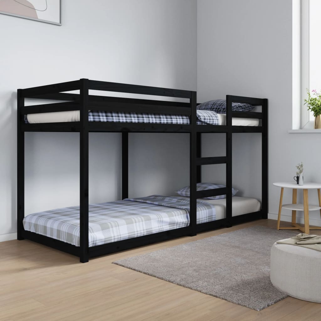 Bunk Bed Without Mattress Solid Wood Pine
