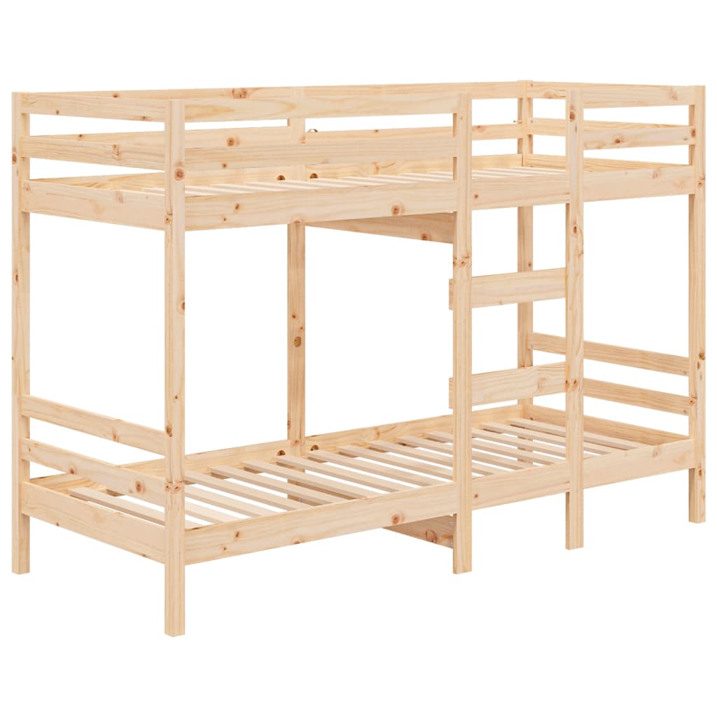 Bunk Bed Without Mattress Solid Wood Pine