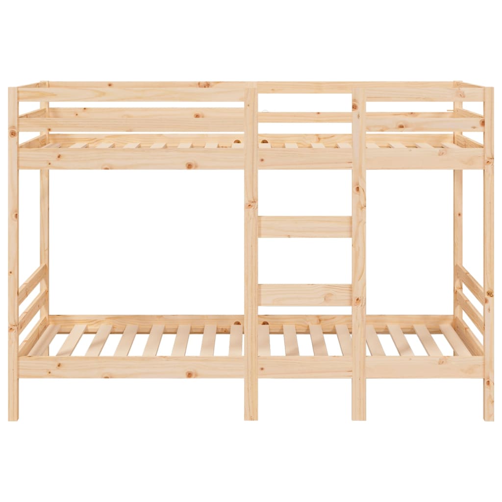 Bunk Bed Without Mattress Solid Wood Pine