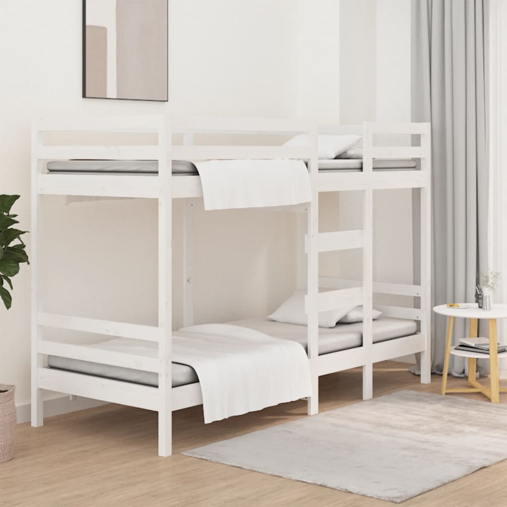 Bunk Bed Without Mattress Solid Wood Pine