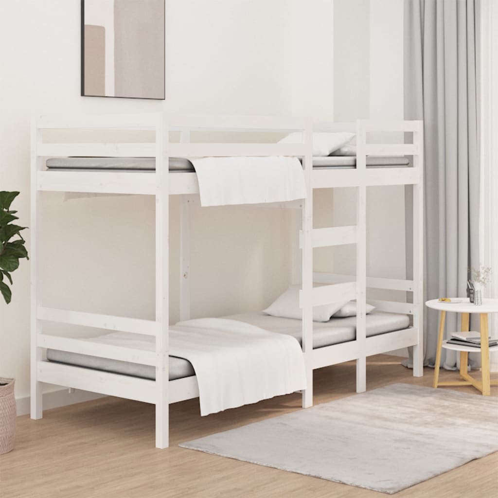 Bunk Bed Without Mattress Solid Wood Pine