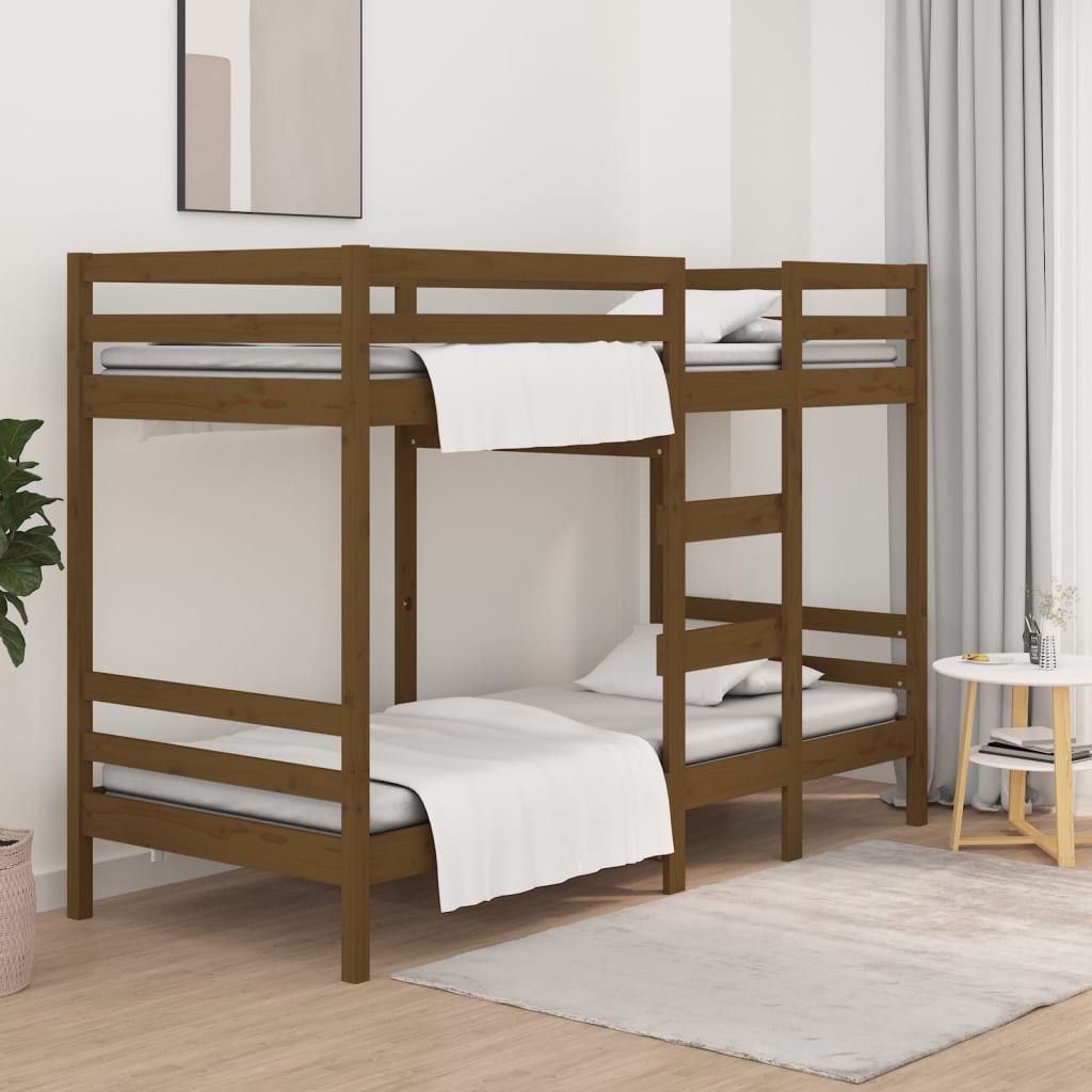 Bunk Bed Without Mattress Solid Wood Pine