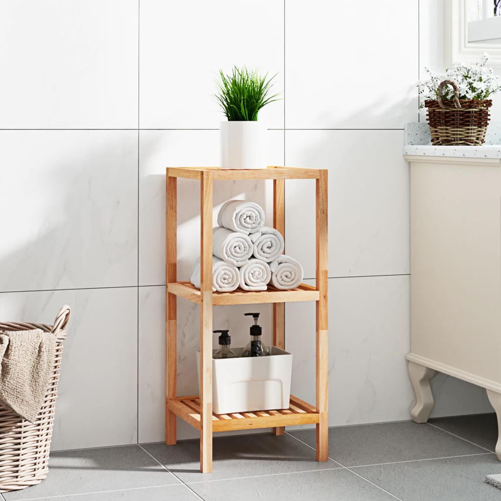 Bathroom Shelf 36X36X Solid Wood Walnut