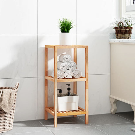 Bathroom Shelf 36X36X Solid Wood Walnut