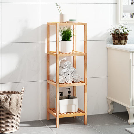 Bathroom Shelf 36X36X Solid Wood Walnut