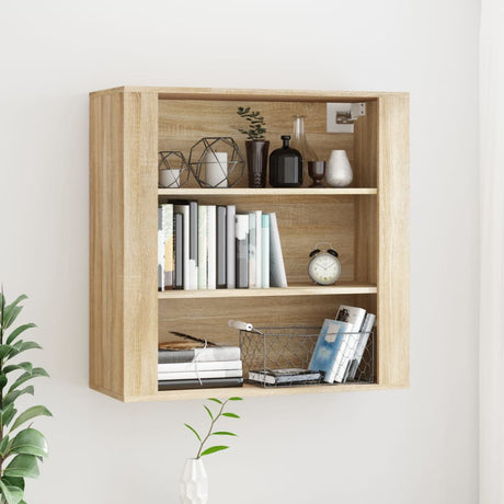 Wall Cabinet 80X33X80 Cm Engineered Wood
