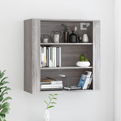 Wall Cabinet 80X33X80 Cm Engineered Wood
