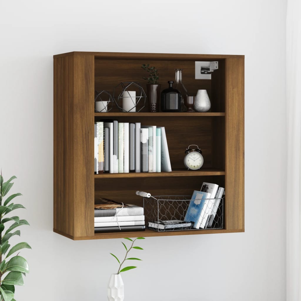 Wall Cabinet 80X33X80 Cm Engineered Wood