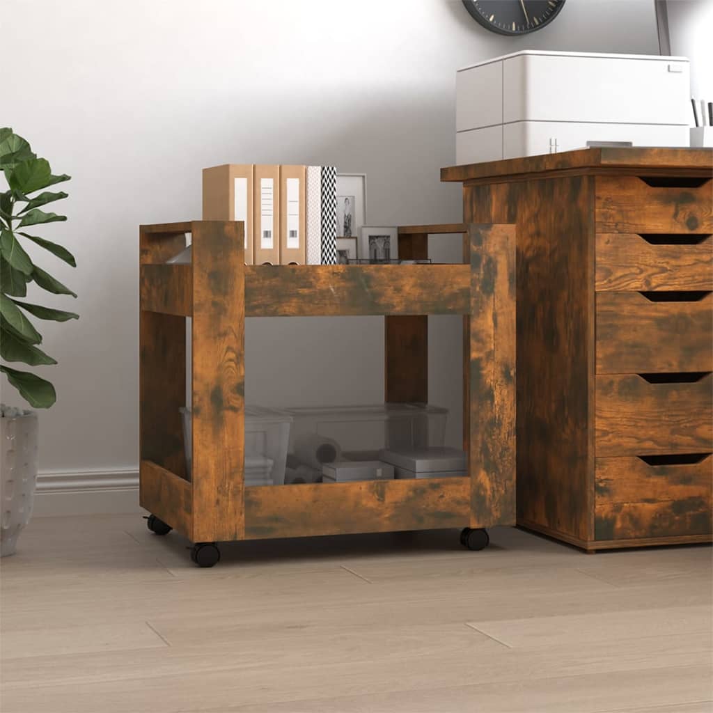 Desk Trolley 60X45X60 Cm Engineered Wood